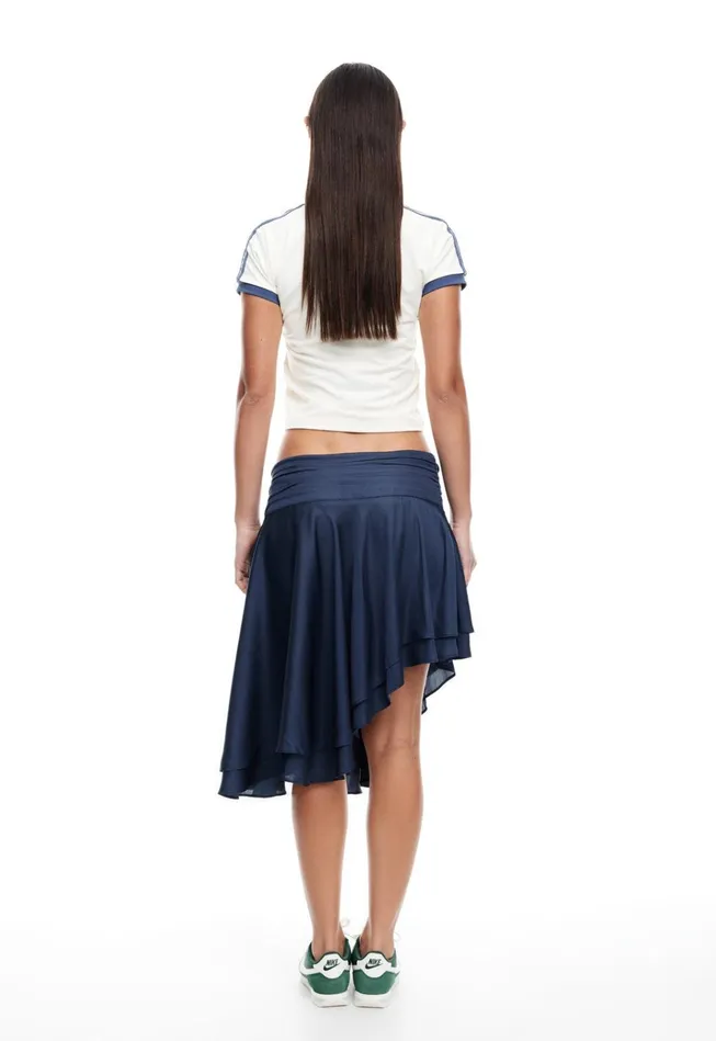 Women Lioness Fashion Skirts LEGACY MIDI SKIRT Navy Women Lioness Fashion Skirts LEGACY MIDI SKIRT Navy