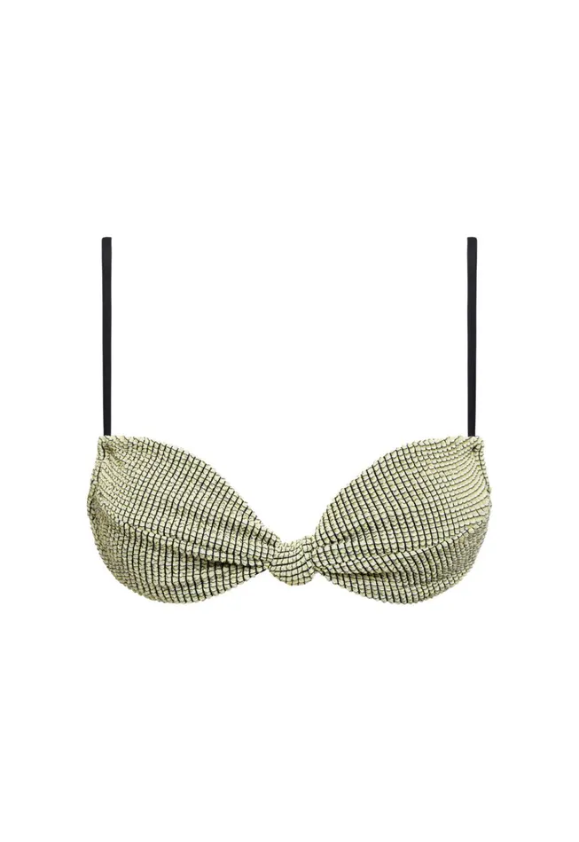 Women Lioness Fashion Swim NAOMI KNOT TOP Yellow