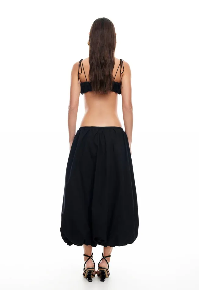 Women Lioness Fashion Tops INTUITION BUBBLE TOP Onyx Women Lioness Fashion Tops INTUITION BUBBLE TOP Onyx