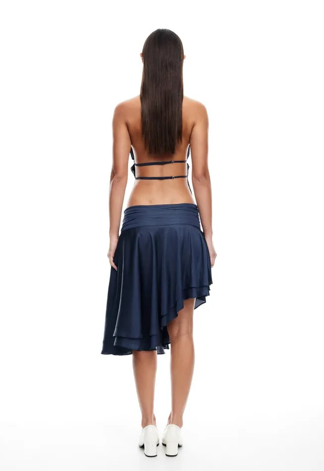Women Lioness Fashion Tops LEGACY HALTER TOP Navy Women Lioness Fashion Tops LEGACY HALTER TOP Navy