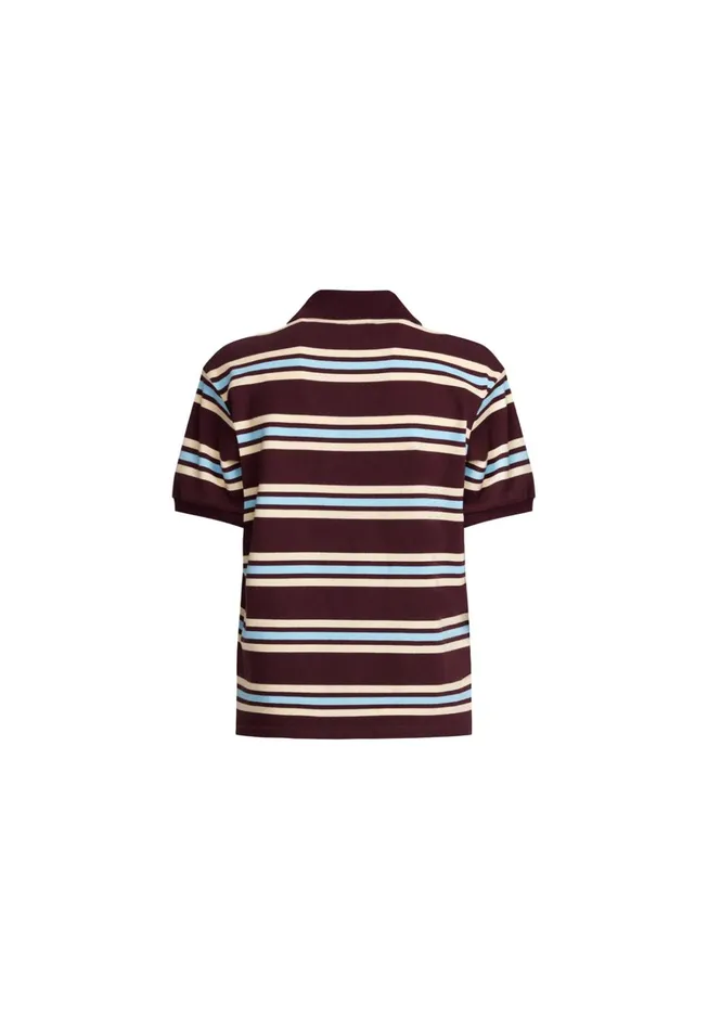 Women Lioness Fashion Tops LEISURE POLO Chocolate Multi