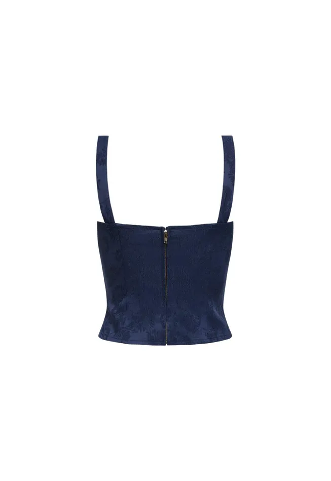 Women Lioness Fashion Tops PASS CORSET Navy