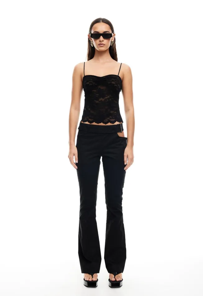 Women Lioness Fashion Tops YVES CAMI Onyx