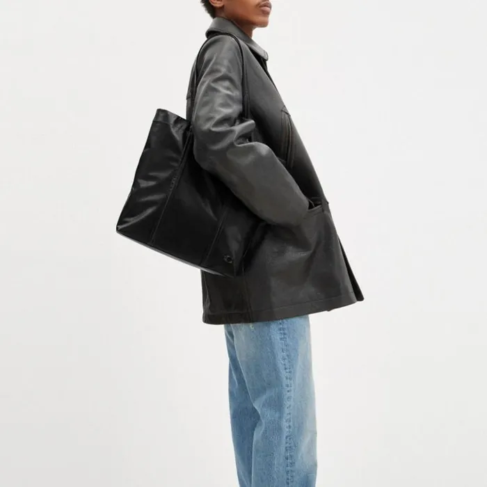 WomenMen Hall Tote 33 Black Coach Totes and Carryalls