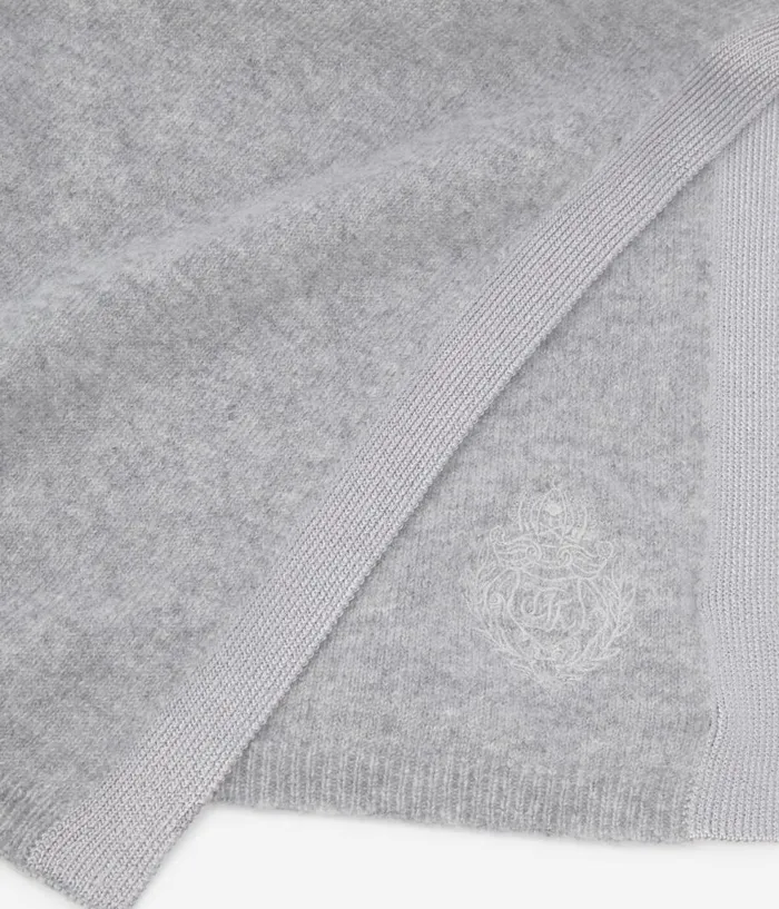 WomenMen Hats and Scarves THE KOOPLES Grey Cashmere Scarf WomenMen Hats and Scarves THE KOOPLES Grey Cashmere Scarf