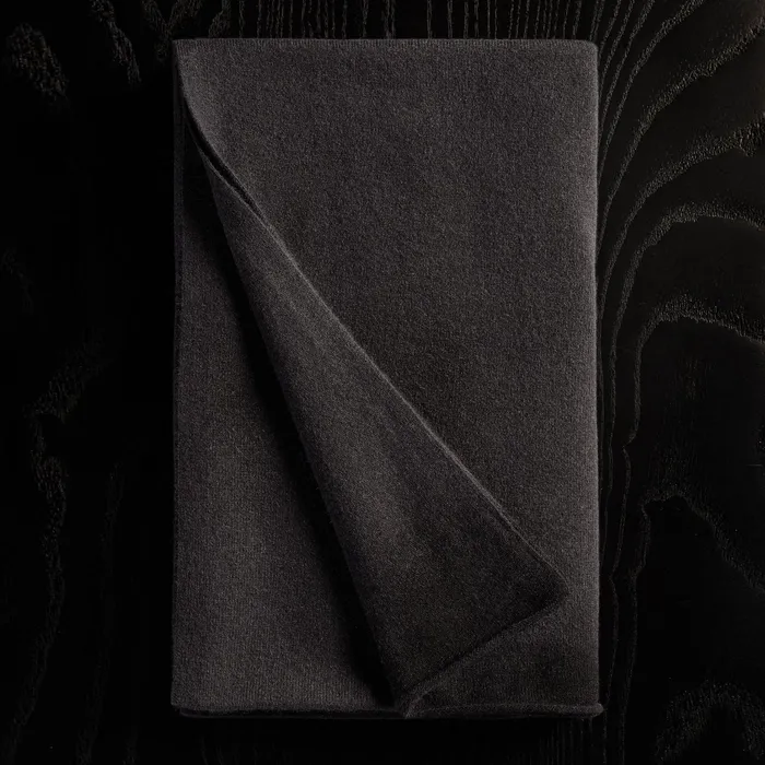 WOMENMEN James Perse SCARVES Dip Dye Cashmere Scarf Maineblack