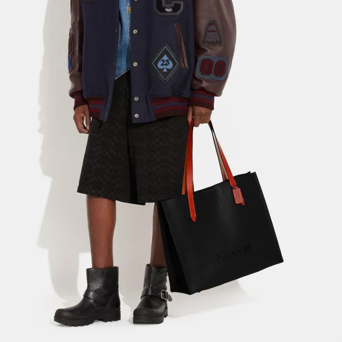 WomenMen Relay Tote Black Coach Totes and Carryalls