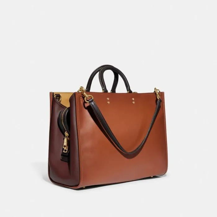 WomenMen Rogue 39 In Colorblock Brass1941 Saddle Multi Coach Satchels and Top Handles