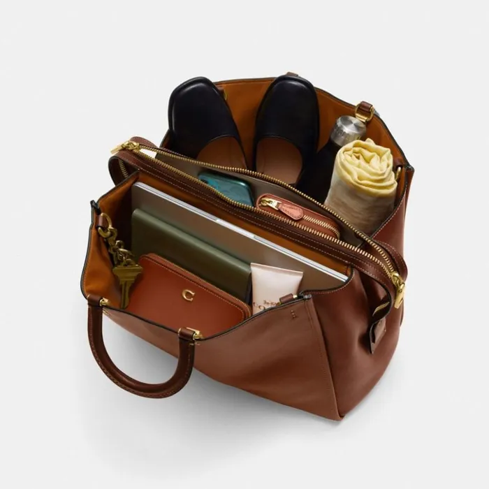 WomenMen Rogue 39 In Colorblock Brass1941 Saddle Multi Coach Satchels and Top Handles