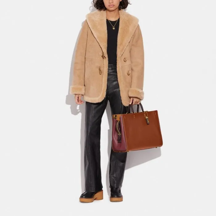 WomenMen Rogue 39 In Colorblock Brass1941 Saddle Multi Coach Satchels and Top Handles