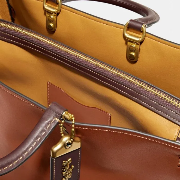 WomenMen Rogue 39 In Colorblock Brass1941 Saddle Multi Coach Satchels and Top Handles