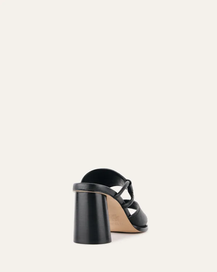 Women MID SANDALS jomercer Cammy mid heel sandals black leather Women MID SANDALS jomercer Cammy mid heel sandals black leather