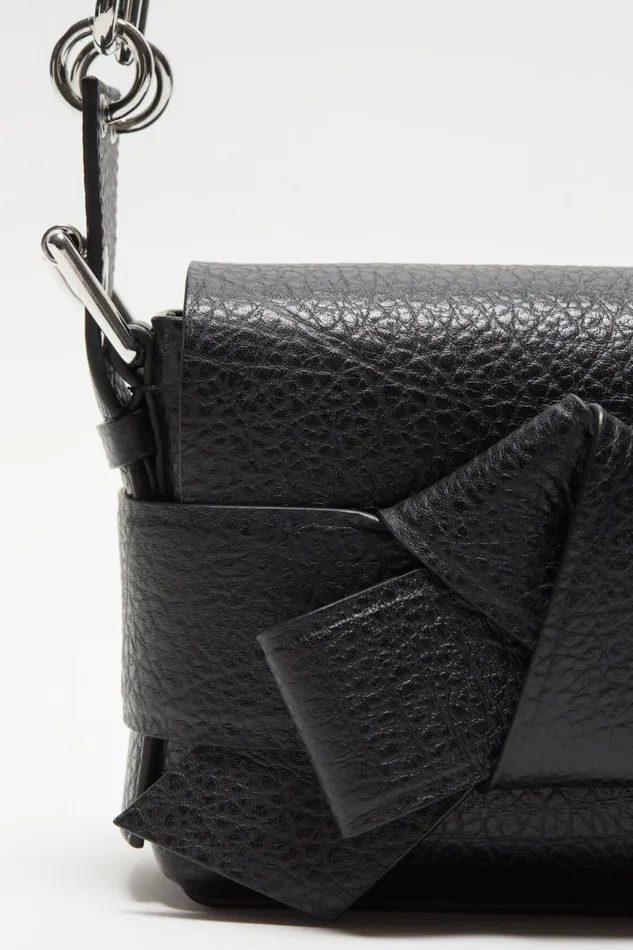 Women Musubi Shoulder Bag Black Acne Studios Bags