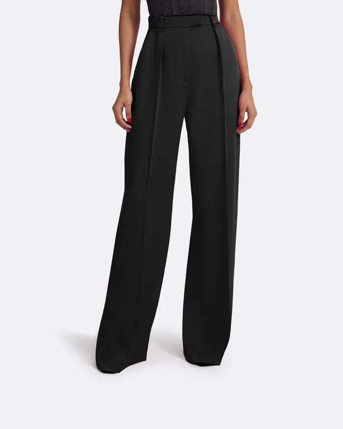 Women Omarani Black Trousers Black Trousers Safiyaa
