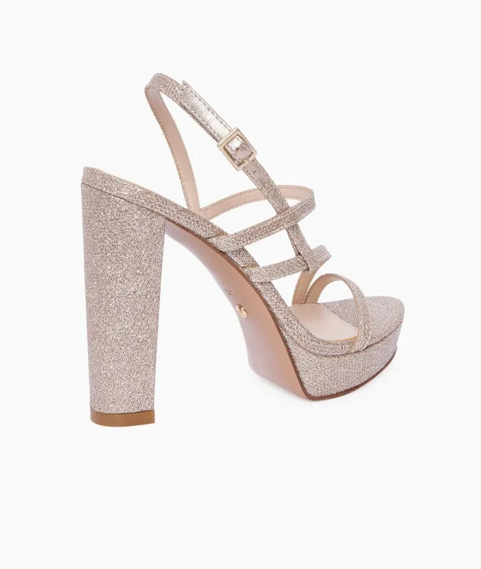 Women Patsi 2 Platform 8211 Gold Pelle Moda Platforms