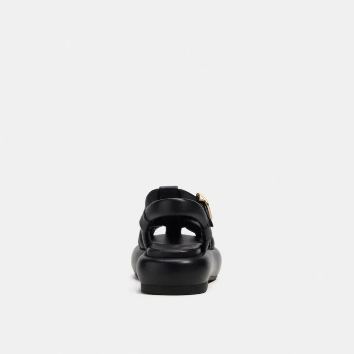 Women Penney Sandal Black Coach Sandals