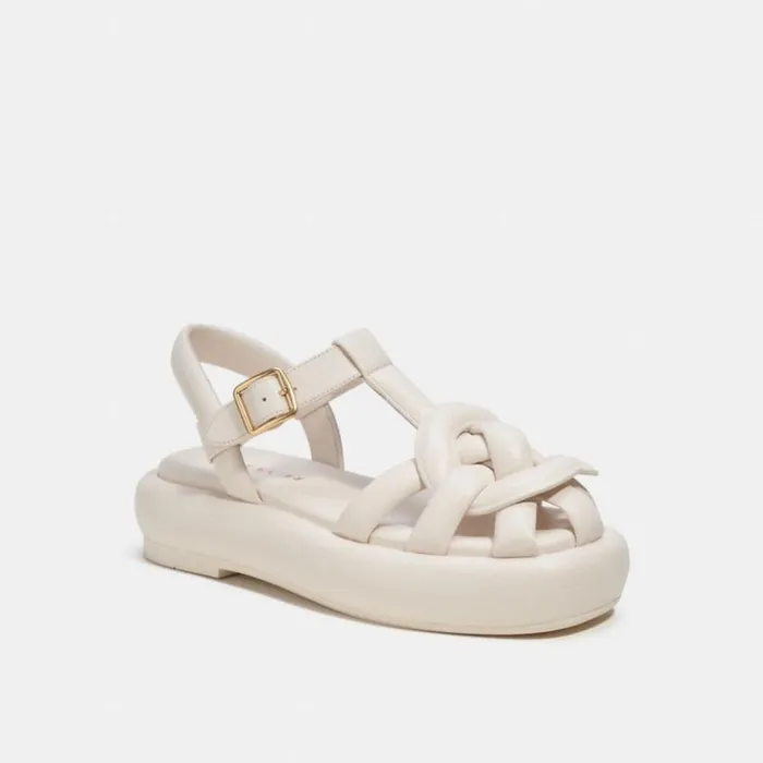 Women Penney Sandal Chalk Coach Sandals