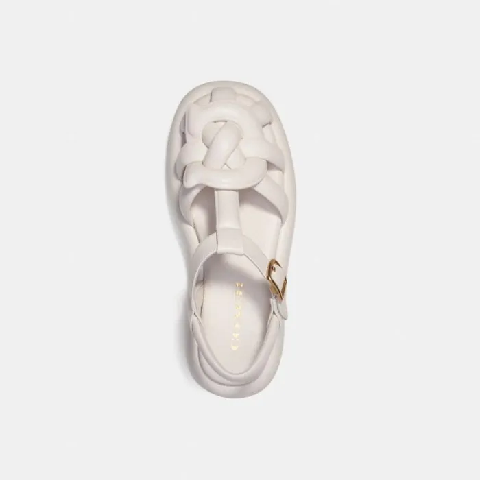 Women Penney Sandal Chalk Coach Sandals