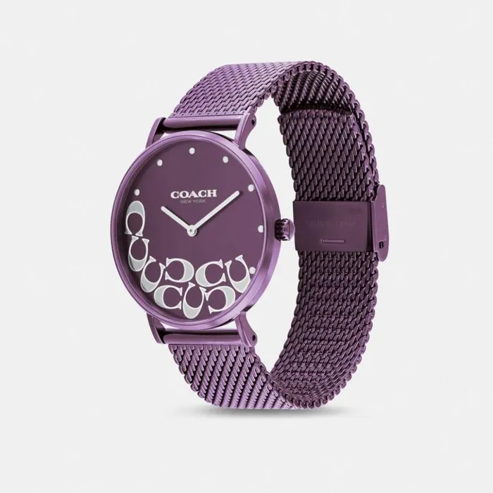 Women Perry Watch 36 Mm Purple Coach Watches
