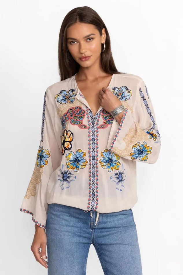 Women Petites Johnny Was DIANNE BLOUSE Shell