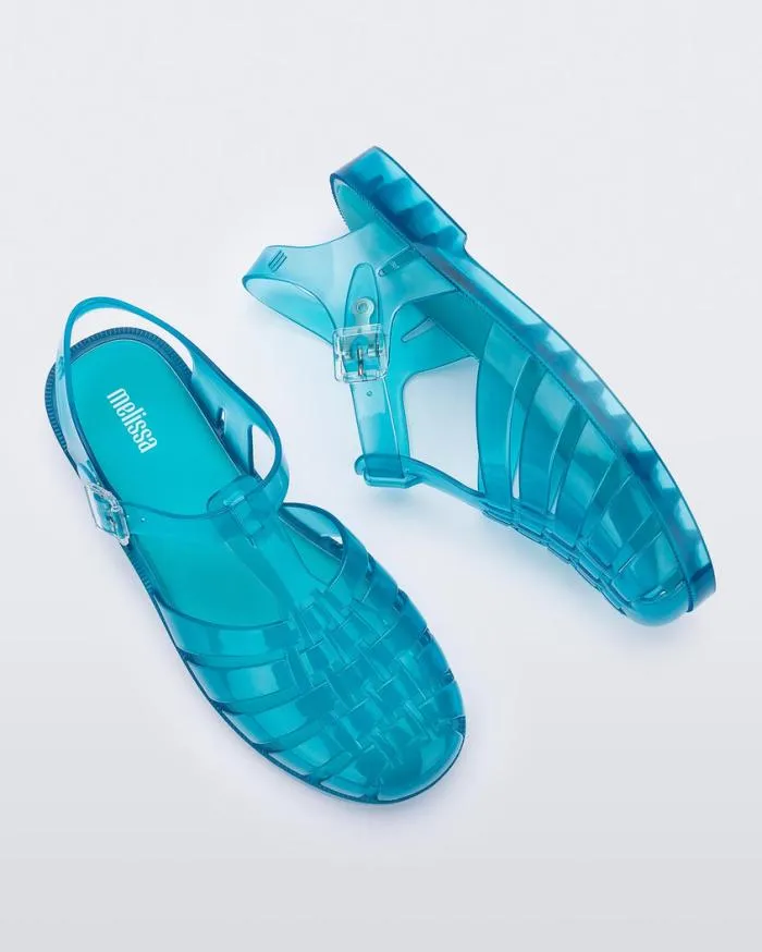 Women Possession Blue Clear Melissa Sandals