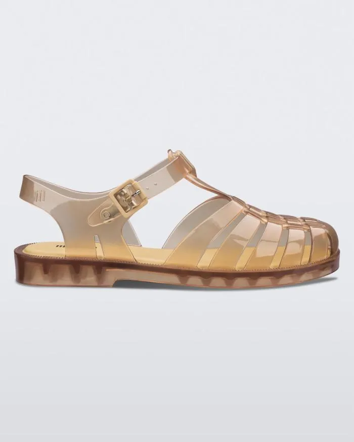 Women Possession Transparent Beige Melissa Sandals