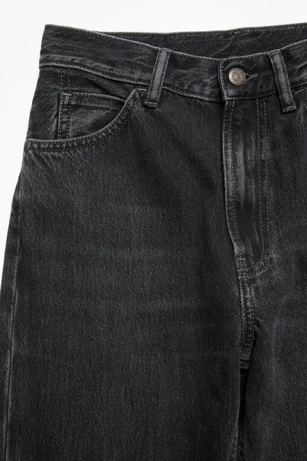 Women Regular Fit Jeans 8211 1977 Black Acne Studios Jeans