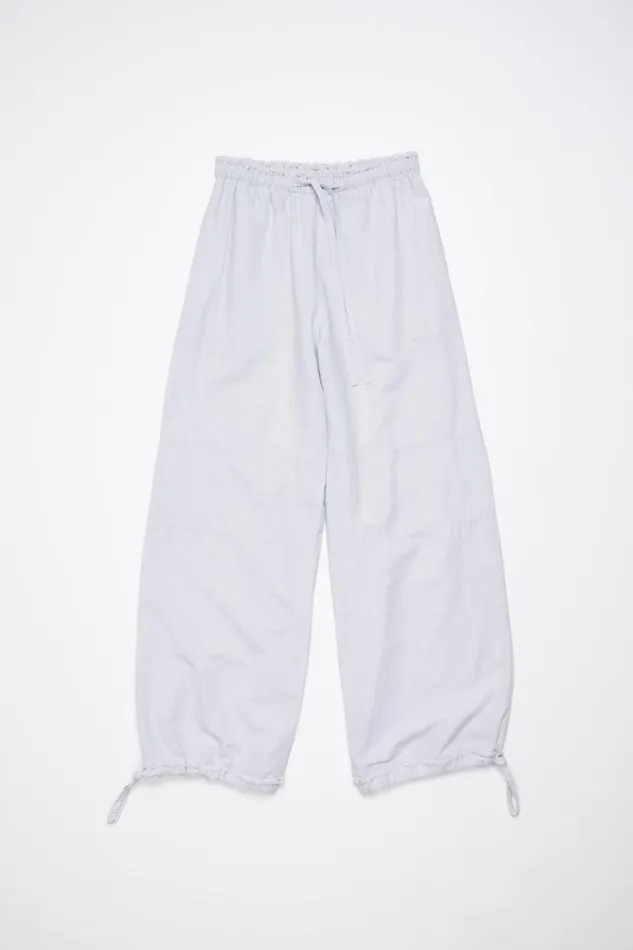 Women Relaxed Fit Trousers Pale Blue Acne Studios Trousers
