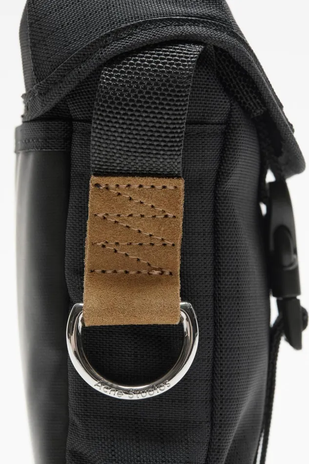 Women Ripstop Mini Pouch Bag Black Acne Studios Bags