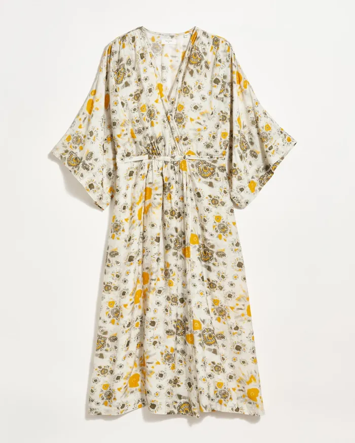 Women Robe Wrap Dress Ivorygold Billy Reid Dresses