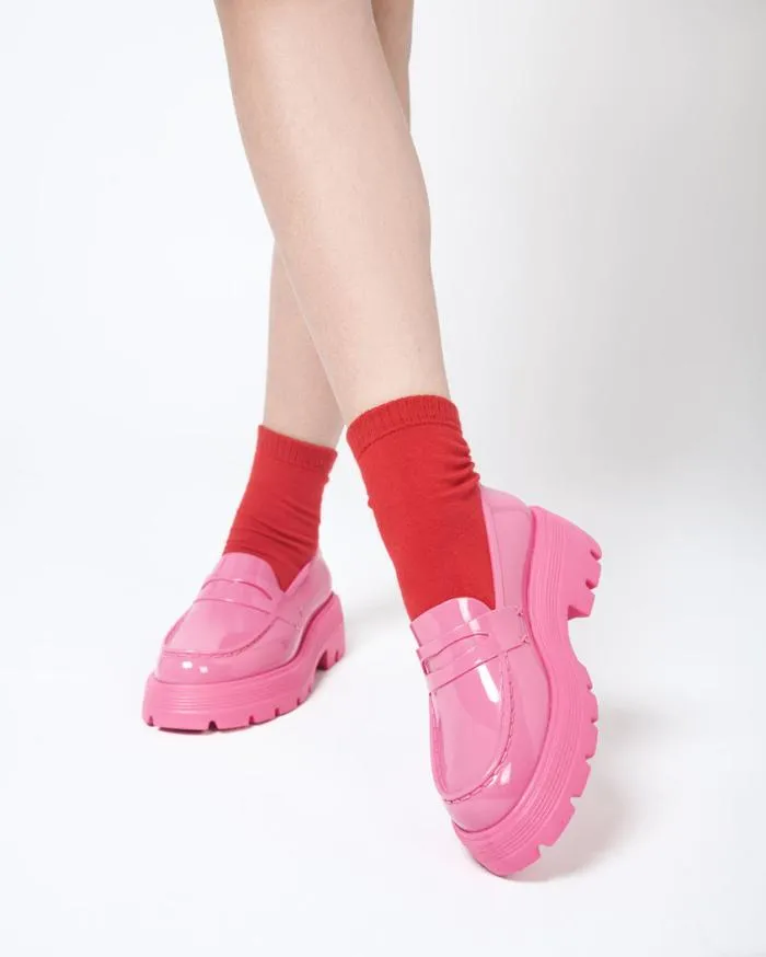 Women Royal Pink Melissa Platforms