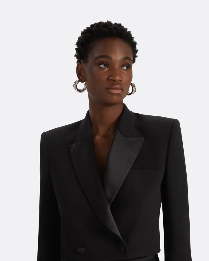 Women Safiyaa Sage Black Jacket Black Jackets and Coats