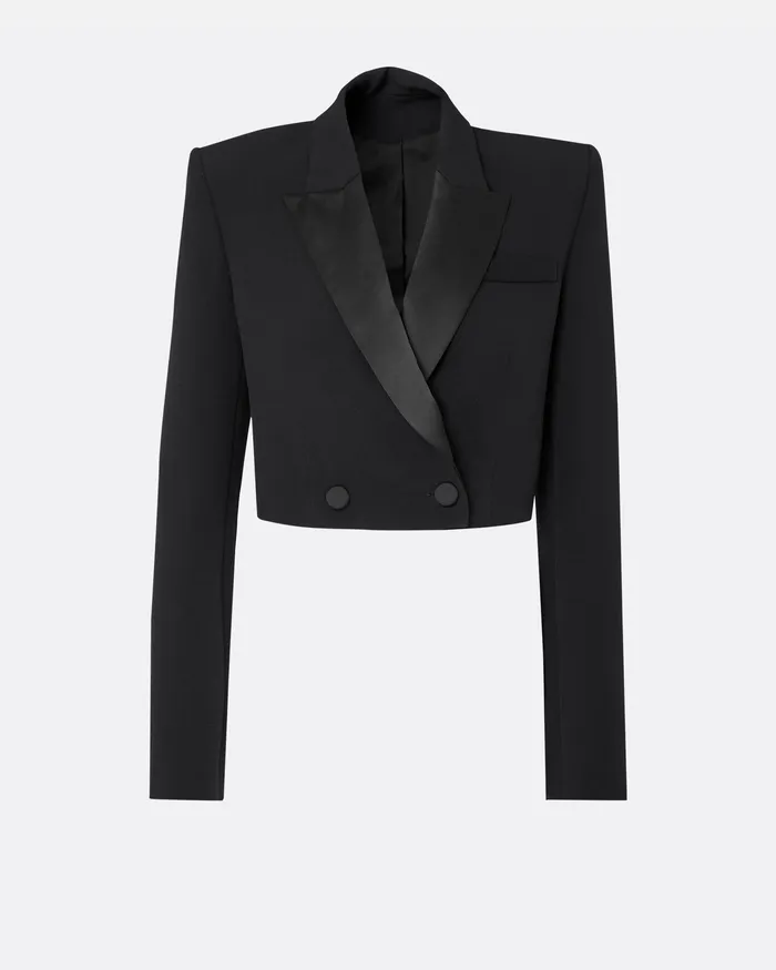 Women Safiyaa Sage Black Jacket Black Jackets and Coats