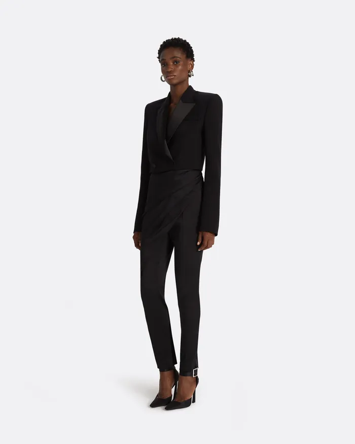 Women Safiyaa Sage Black Jacket Black Jackets and Coats
