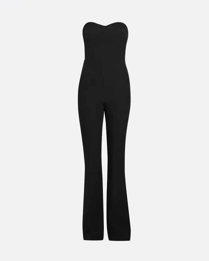 Women Safiyaa Trix Black Harness With Immie Jumpsuit Black Capes and Harnesses