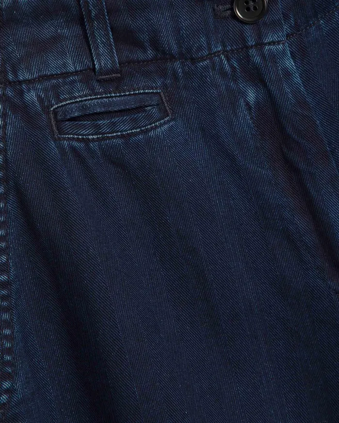 Women Sailor Trouser Indigo YMC Trousers