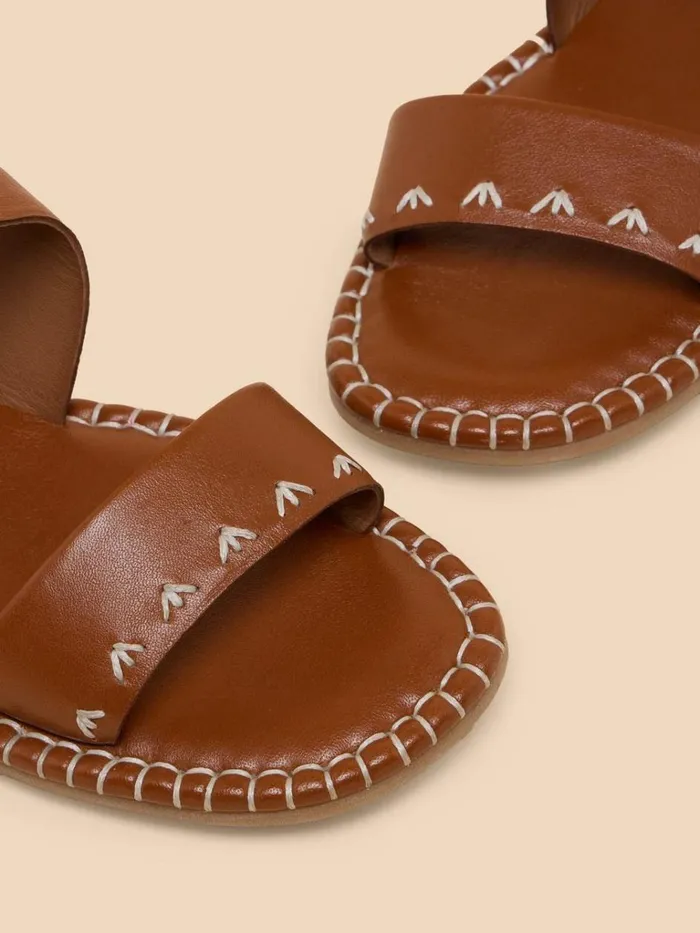 Women SANDALS White Stuff Sweetpea Leather Sandal Mid Tan Women SANDALS White Stuff Sweetpea Leather Sandal Mid Tan