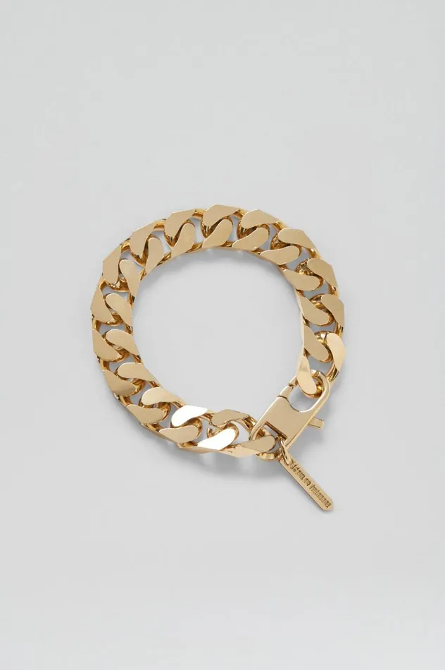 Women Scanlan Theodore Jewelry CHUNKY FLAT CHAIN BRACELET Lightgold Women Scanlan Theodore Jewelry CHUNKY FLAT CHAIN BRACELET Lightgold
