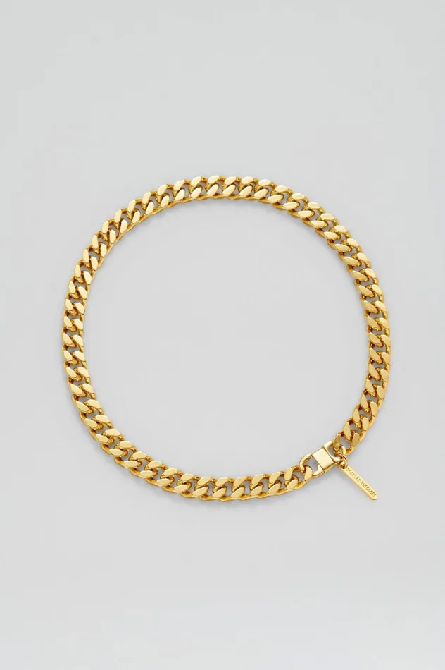 Women Scanlan Theodore Jewelry CLASSIC CHAIN CHOKER Gold
