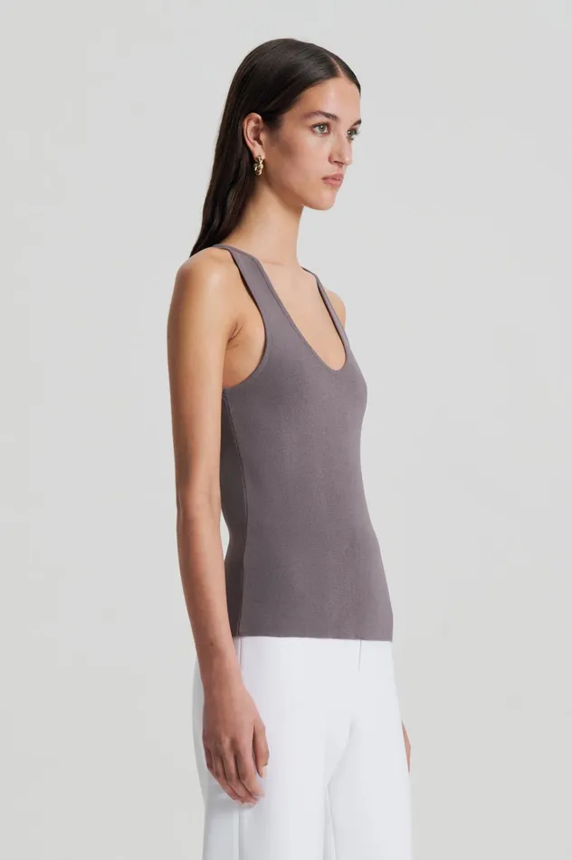 Women Scanlan Theodore Tops CREPE KNIT SINGLET Torba