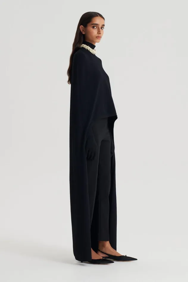 Women Scanlan Theodore Trousers ITALIAN HIGHWAIST SLIM TROUSER Black Women Scanlan Theodore Trousers ITALIAN HIGHWAIST SLIM TROUSER Black