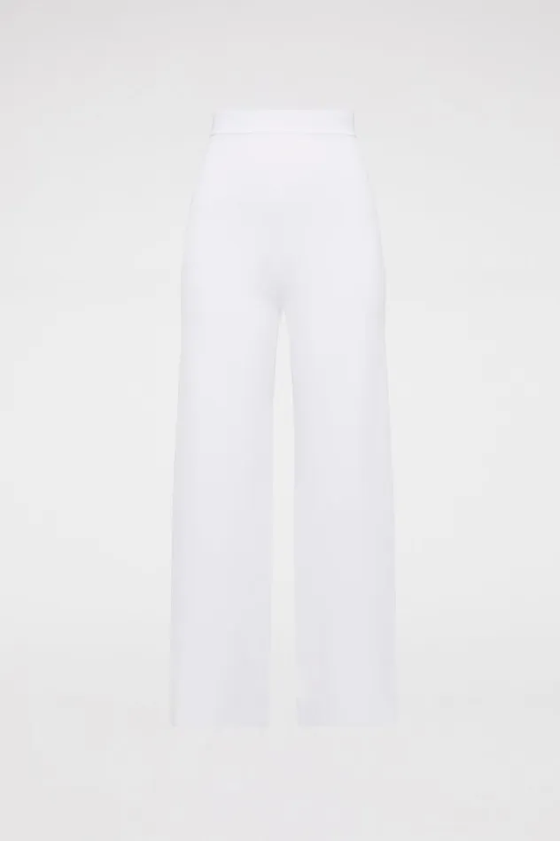 Women Scanlan Theodore Trousers MICRO CREPE CROP TROUSER 18 White