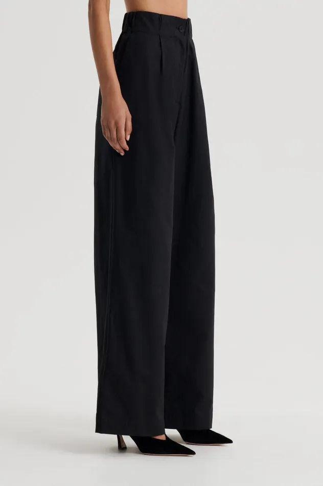Women Scanlan Theodore Trousers PLEAT CARGO TROUSER Black Women Scanlan Theodore Trousers PLEAT CARGO TROUSER Black