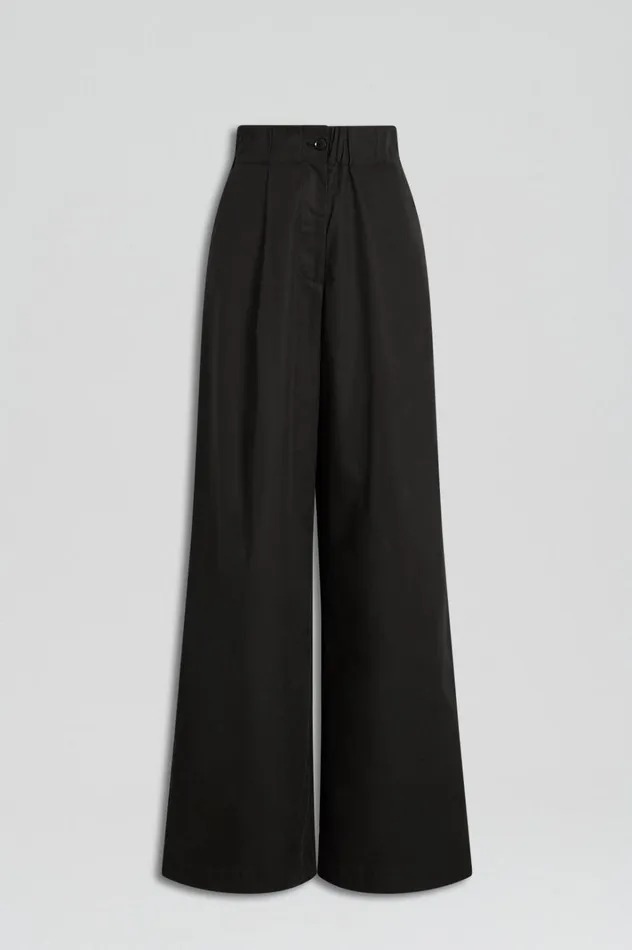 Women Scanlan Theodore Trousers PLEAT CARGO TROUSER Black Women Scanlan Theodore Trousers PLEAT CARGO TROUSER Black