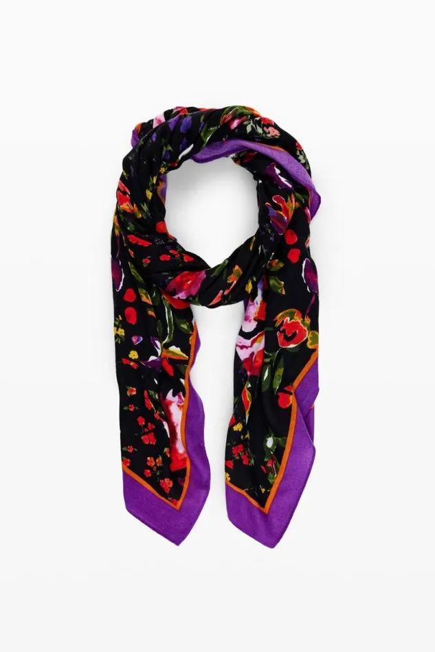 Women Scarves And Scarf Desigual Floral Scarf