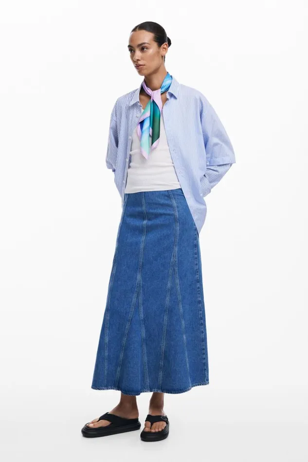 Women Scarves And Scarf Desigual Watercolor Floral Scarf