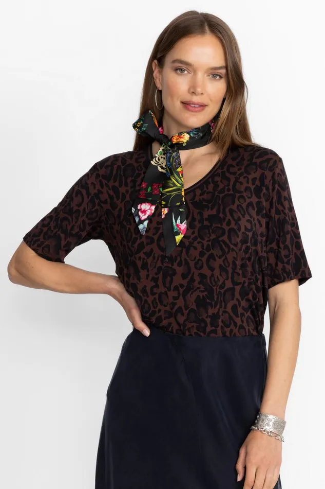 Women Scarves Johnny Was AKKI SILK SCARF Akki Scarf Print Women Scarves Johnny Was AKKI SILK SCARF Akki Scarf Print