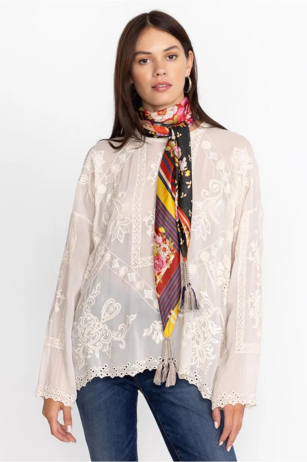 Women Scarves Johnny Was Ortega Scarf Ortega Women Scarves Johnny Was Ortega Scarf Ortega