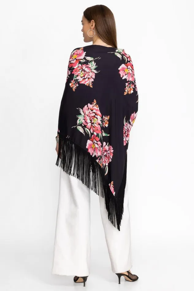 Women Scarves Johnny Was VANETTA FRINGE WRAP Juliette Women Scarves Johnny Was VANETTA FRINGE WRAP Juliette