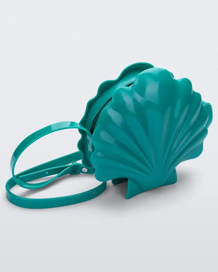 Women Shell Bag Iridescent Blue Melissa Handbags